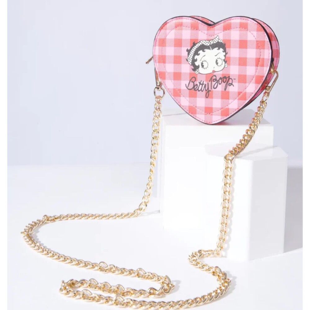 Unique Vintage x‎ Betty Boop Heart Chain Bag